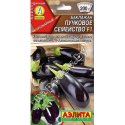 Баклажан "Пучковое семейство F1" (0,1гр)